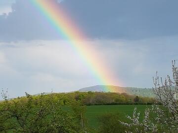 Regenbogen über Oberjosbach