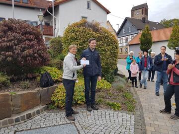 Übergabe von Fördermitteln an die Bürgerstiftung