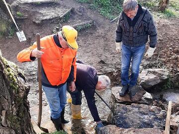 OJA setzt die Furtsteine neu