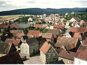 Blick vom Kirchturm Richtung Westen (1964)