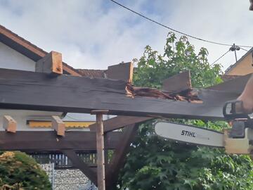 Abriss Pergola 2025