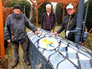 Neue Brunnenabdeckung