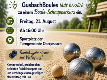 Boule Schnupperkurs