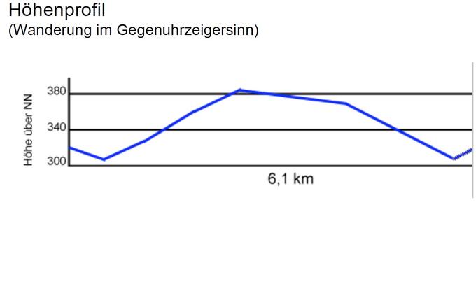 Höhenprofil Hammersberg Rundweg